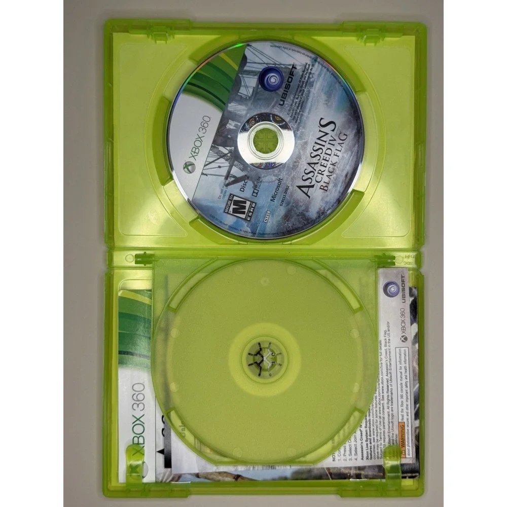 Assassin's Creed IV Black Flag Game W/ Case & Manual *Pre-Owned* Xbox 360